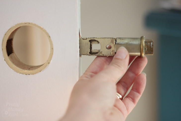 How to Replace Door Knobs | Pretty Handy Girl
