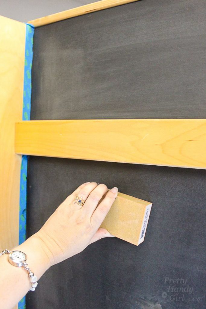 Mini Makeover for a Book Display Shelf | Pretty Handy Girl