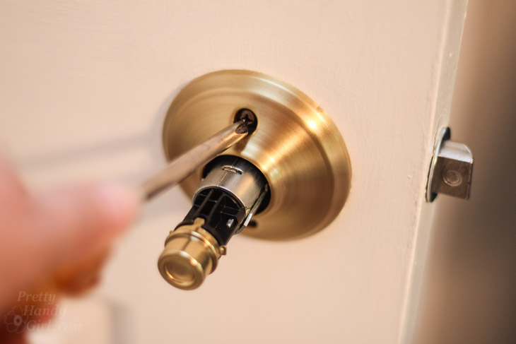 How to Replace Door Knobs | Pretty Handy Girl