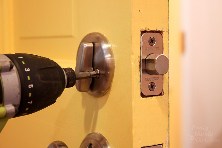 How to Replace Door Knobs | Pretty Handy Girl