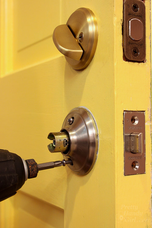 How to Replace Door Knobs | Pretty Handy Girl