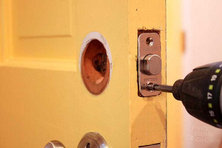 How to Replace Door Knobs | Pretty Handy Girl