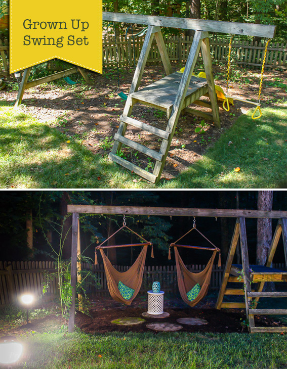 Grown Up Swing Set | Pretty Handy Girl