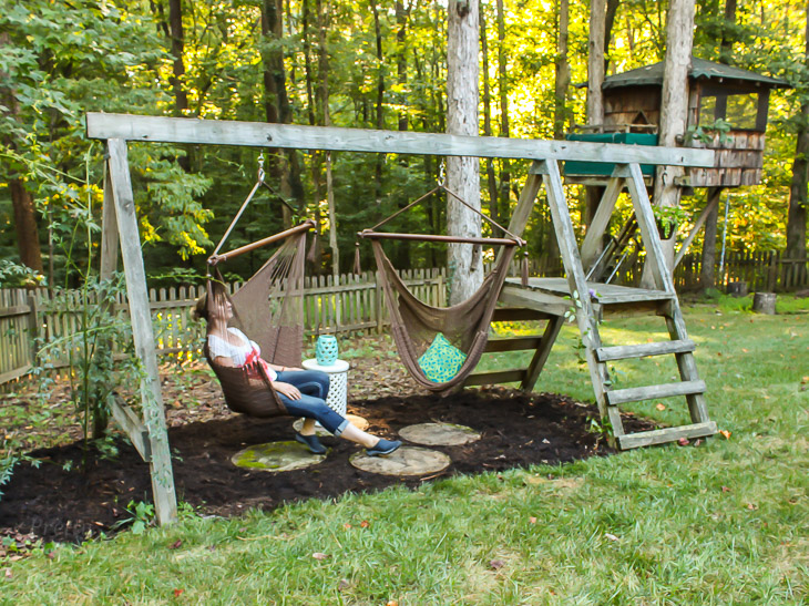 Grown Up Swing Set | Pretty Handy Girl