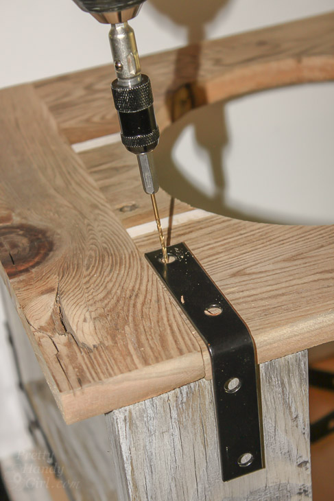 Rustic Industrial Dog Bowl Feeder Stand | Pretty Handy Girl