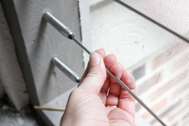 How to Install Cable Railings | Pretty Handy Girl