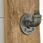 How to build an industrial hat rack to keep all your hats organized. | prettyhandygirl.com