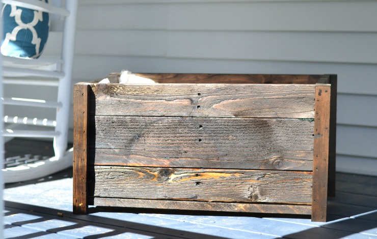 Add a fun Halloween Ghostly Garden to your fall planter. | PrettyHandyGirl.com