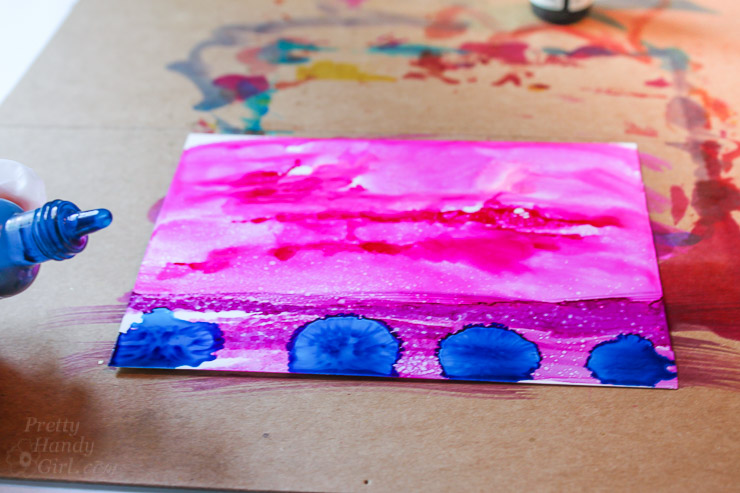 Painting with Alcohol Inks | Pretty Handy Girl