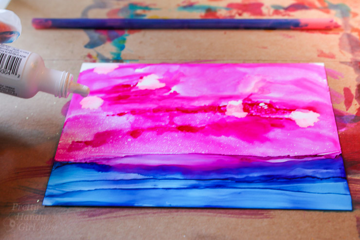 Painting with Alcohol Inks | Pretty Handy Girl