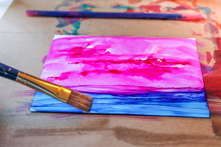 Painting with Alcohol Inks | Pretty Handy Girl