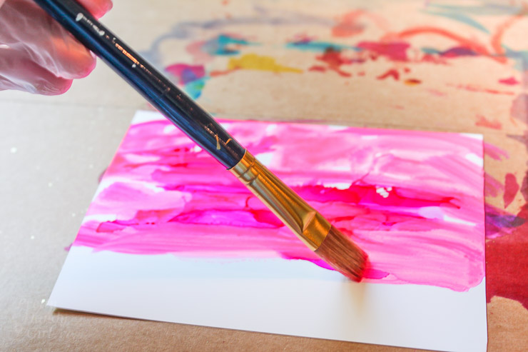 Painting with Alcohol Inks | Pretty Handy Girl