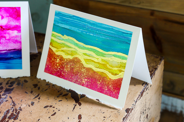 Painting with Alcohol Inks | Pretty Handy Girl