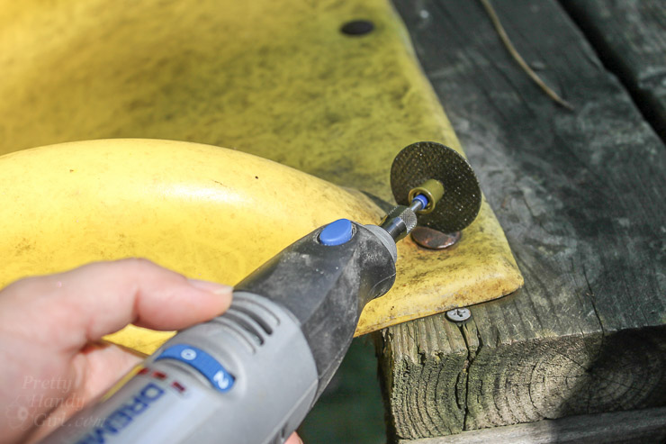 How to Remove a Rusted Carriage Bolt | Pretty Handy Girl