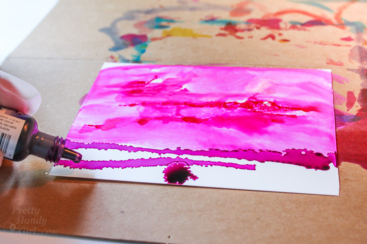 Painting with Alcohol Inks | Pretty Handy Girl