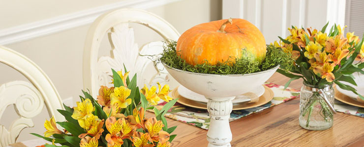 Pretty Handy Girl Fall Tablescape 2016