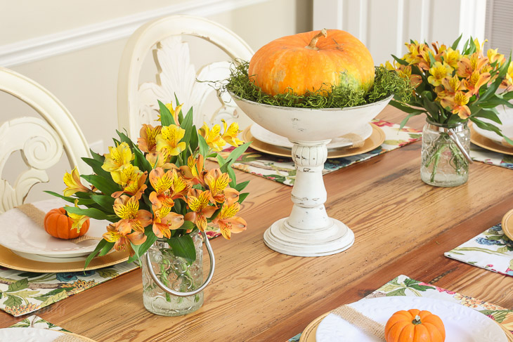 Pretty Handy Girl Fall Tablescape 2016