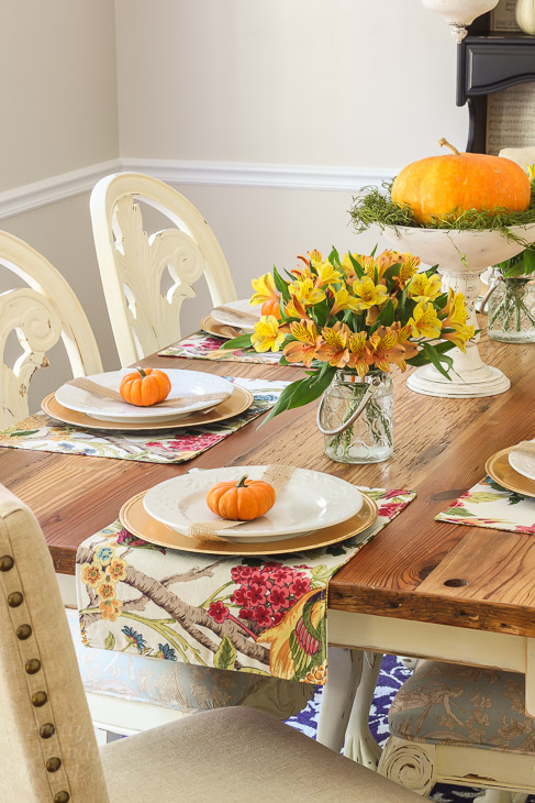 Pretty Handy Girl Fall Tablescape 2016