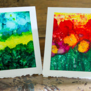 Painting with Alcohol Inks | Pretty Handy Girl