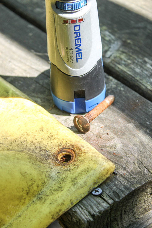 How to Remove a Rusted Carriage Bolt | Pretty Handy Girl