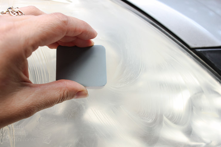 Easiest Way to Restore Automobile Headlights | Pretty Handy Girl