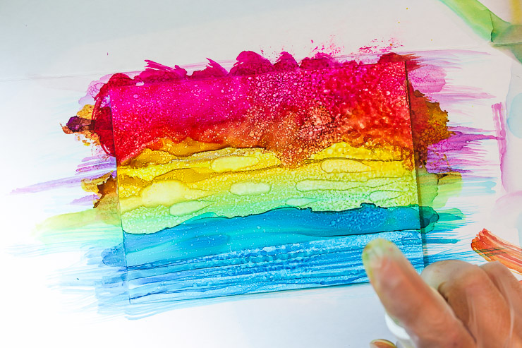Painting with Alcohol Inks | Pretty Handy Girl
