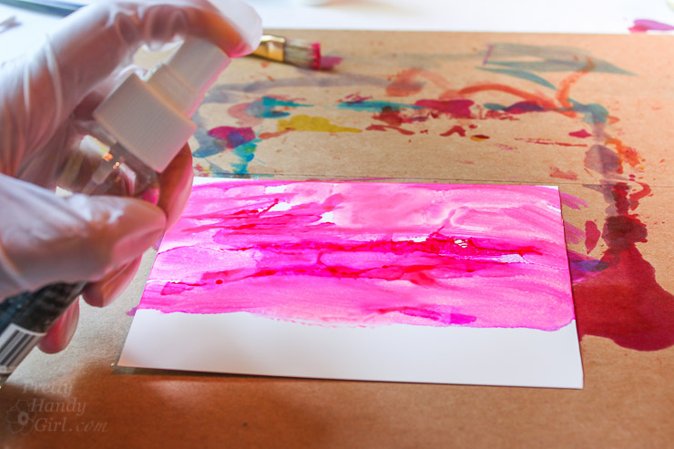 Painting with Alcohol Inks | Pretty Handy Girl