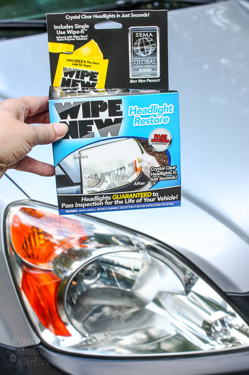 Easiest Way to Restore Automobile Headlights | Pretty Handy Girl
