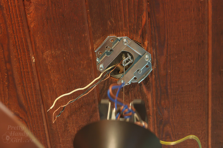 Installing the Most Beautiful Ceiling Fan | Haiku Copper Luxe Ceiling Fan | Pretty Handy Girl