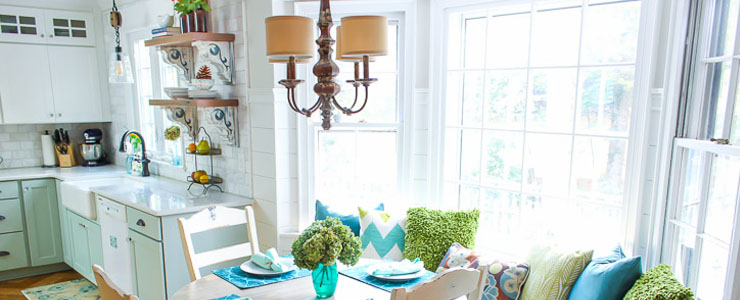 Fall Decor in a Rustic Farmhouse Kitchen | Pretty Handy Girl