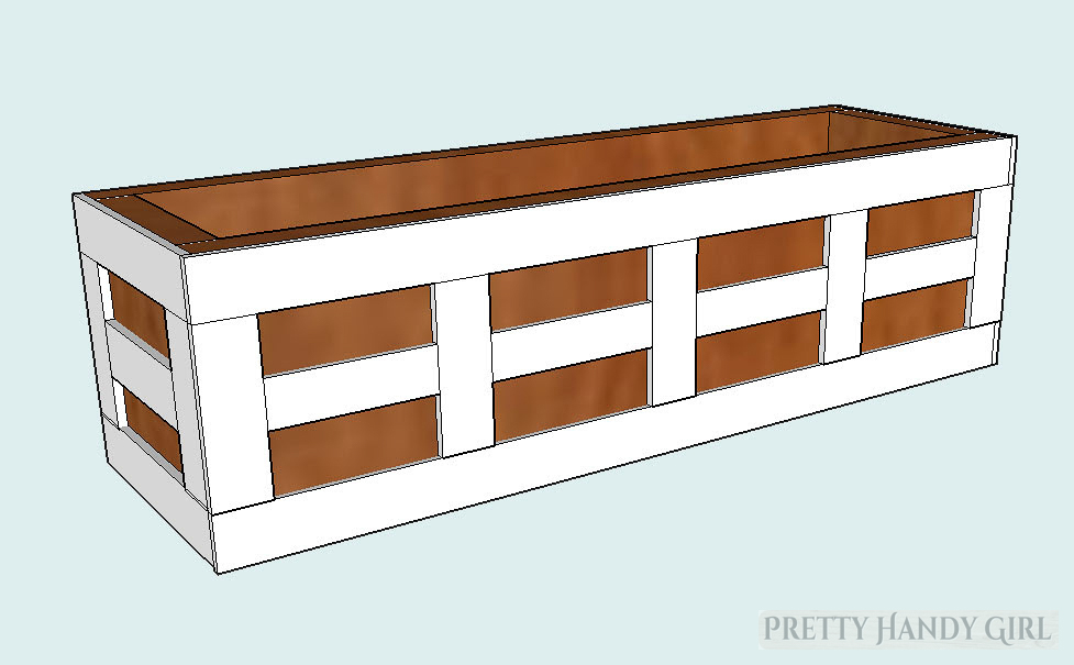 completed window box diagram