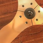 Installing the Most Beautiful Ceiling Fan | Haiku Copper Luxe Ceiling Fan | Pretty Handy Girl