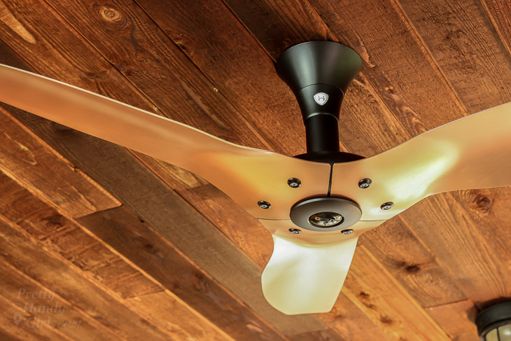 Installing the Most Beautiful Ceiling Fan | Haiku Copper Luxe Ceiling Fan | Pretty Handy Girl
