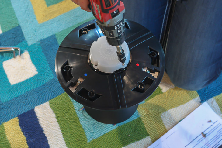 Installing the Most Beautiful Ceiling Fan | Haiku Copper Luxe Ceiling Fan | Pretty Handy Girl