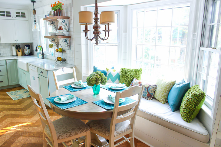 Fall Decor in a Rustic Farmhouse Kitchen | Pretty Handy Girl