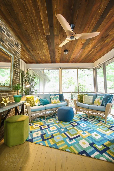 Installing the Most Beautiful Ceiling Fan | Haiku Copper Luxe Ceiling Fan | Pretty Handy Girl
