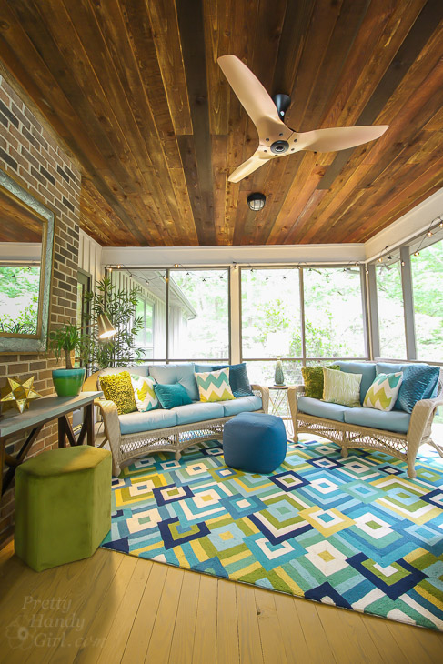 Installing the Most Beautiful Ceiling Fan | Haiku Copper Luxe Ceiling Fan | Pretty Handy Girl