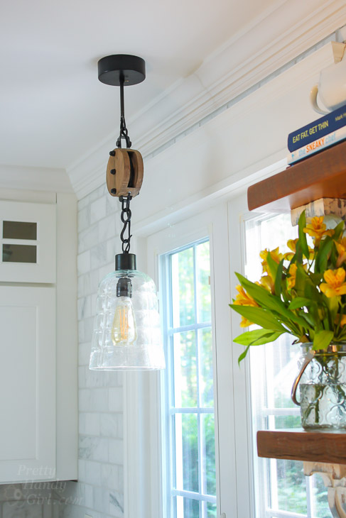 Fall Decor in a Rustic Farmhouse Kitchen | Pretty Handy Girl