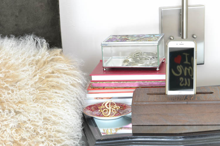 DIY Cell Phone Holder and Charging Station