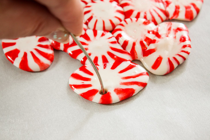 Easy Peppermint Snowflakes | Pretty Handy Girl