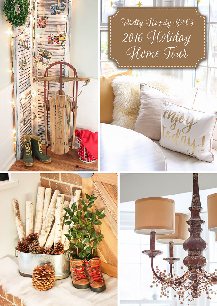 Holiday Home Tour 2016 | Pretty Handy Girl