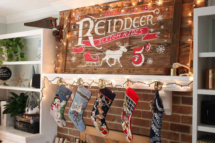 reindeer-sleigh-rides-rustic-wood-sign