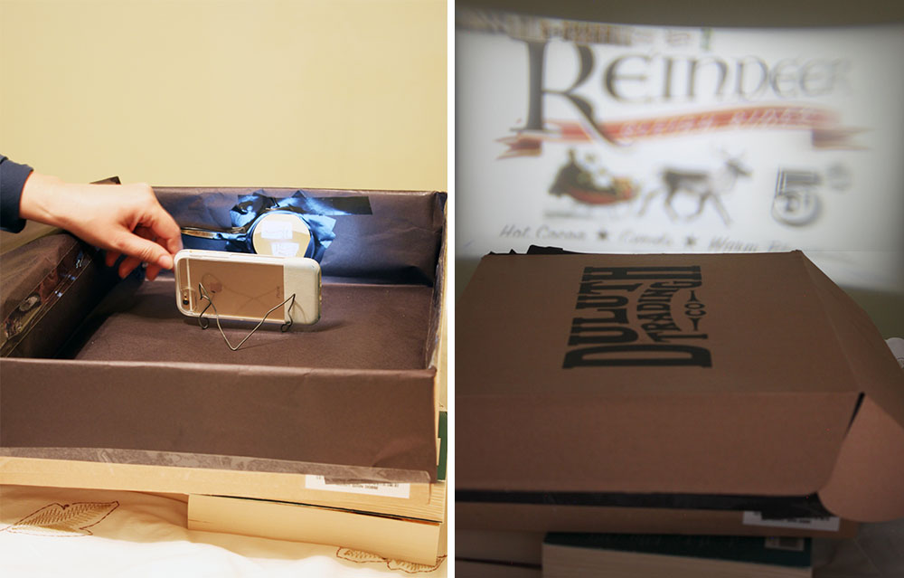 shoebox-projector