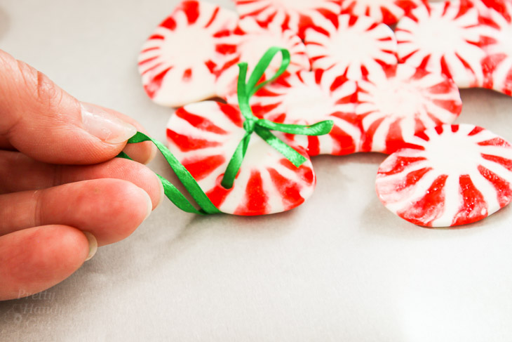 Easy Peppermint Snowflakes | Pretty Handy Girl