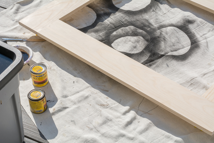 DIY Wood-Framed Mirror Tutorial