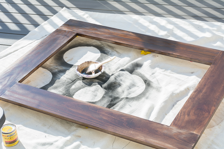 DIY Wood-Framed Mirror Tutorial