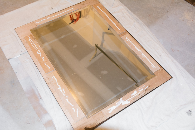 DIY Wood-Framed Mirror Tutorial