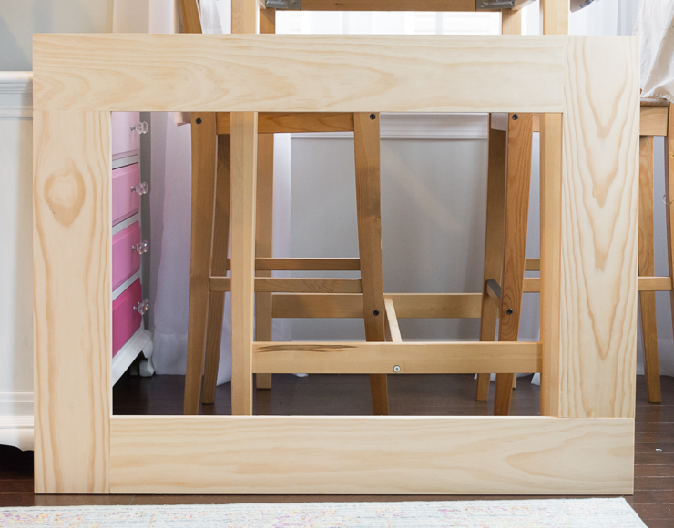 DIY Wood-Framed Mirror Tutorial