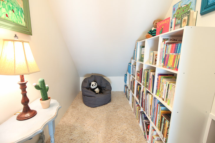 Children's Closet Library with Secret Pass Through | Pretty Handy Girl