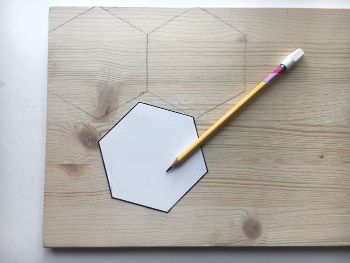 Gold and Marble coasters | Scrap wood | contact paper
